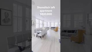 Apartment tour of a loft in Rivington Street Shoreditch East London [upl. by Bayer82]