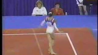 Christina Bontas 1992 Olympics Floor Exercise [upl. by Stichter]