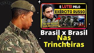 Cabo Reagindo a Brasileiro no Exercito Russo [upl. by Mcarthur219]