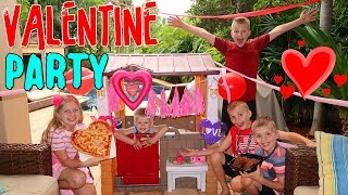 Kids Valentines Day Party Skit [upl. by Loyce]