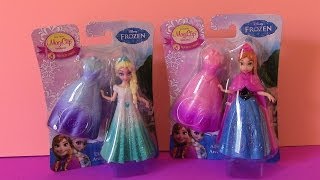 Disney Frozen Anna and Elsa MagiClip Dolls [upl. by Eniac]