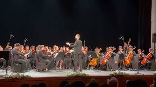 Youth Orchestra amp Choir  The Death of Ase by Edvard Grieg 1st excerpt Abu Dhabi 16 May 2023 [upl. by Kissie]