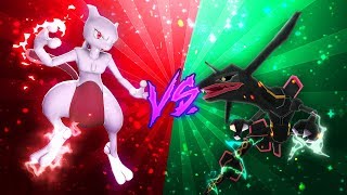 Minecraft NOVO MEWTWO VS NOVO RAYQUAZA   PokeSorte ‹ Ine › [upl. by Marilou]