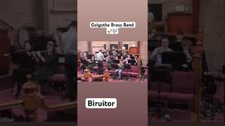 Biruitor  Golgotha brass band 2023 music brassband livebrassband concertband trumpet [upl. by Bolitho596]