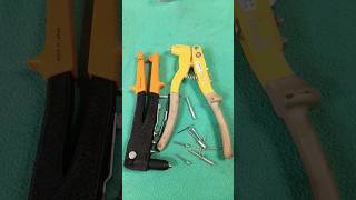 How To Use A Riveter or Rivet Gun shorts [upl. by Anidal]