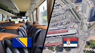 Belgrade to Sarajevo by Bus there is no train  What YOU really need to know [upl. by Claude]