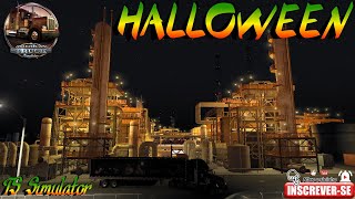 ATS Evento HAPPY HAULOWEEN Mapa Original v152 [upl. by Sumedocin675]