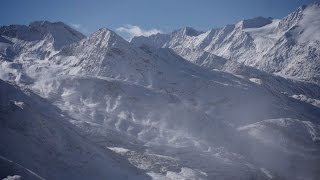 Beschneiung in ObergurglHochgurgl as seen on ötztaltv [upl. by Acinnod]