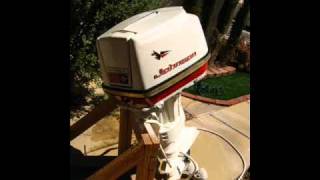 1963 Johnson Super Sea Horse Outboard [upl. by Dnomhcir]