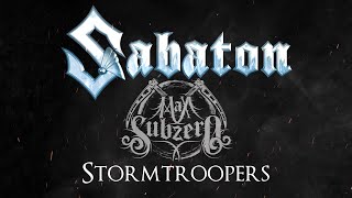 Sabaton  Stormtroopers Instrumental Cover amp Lyric Video [upl. by Deehsar]