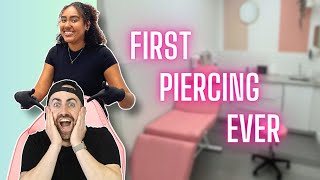 Jonys Vlog 001 Her FIRST Day Piercing HUMANS [upl. by Briant166]