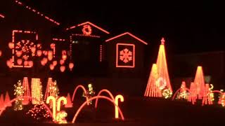 Downey Family Christmas Lights 2017 [upl. by Keligot]