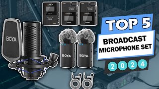 TOP 5 Best Broadcast Microphone Set  AliExpress [upl. by Anaeg927]