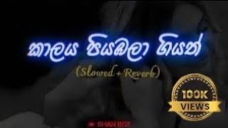 Kalaya piyabala giyath කාලය පියඹලා ගියත්  Slowed amp Reverb  SHANBOYq5f [upl. by Geier]