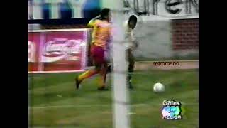 Universitario 3 vs San Agustín 1  Goles de Yáñez Silva y Charun  Descentralizado 1992 [upl. by Bryanty396]