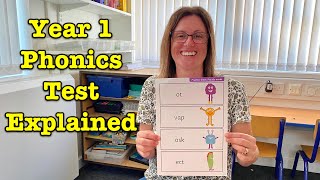 Year 1 Phonics Screening Check Explained [upl. by Philemol]