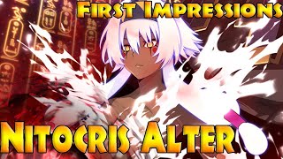 FGO First Impressions amp Reaction Nitocris Alter Our Egyptian Mommy [upl. by Alraep]