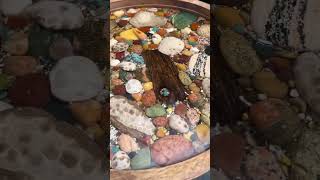 Petoskey Stone Epoxy Resin Table Encapsulation [upl. by Ahseei62]