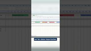 Modèle de planning Excel  Organilog [upl. by Akcinehs]
