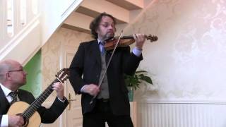 Le Canari by Miron Poliakin played by Jochen Brusch violin amp Finn Elias Svit guitar [upl. by Amehr794]