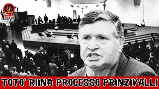 Totò Riina processo Prinzivalli a Caltanissetta il 7 luglio 1997 [upl. by Cassondra627]