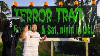 TERROR TRAIL The Frightening Sights amp Sounds of 13 years…13 fears Sebring Florida 👻 [upl. by Vallery]