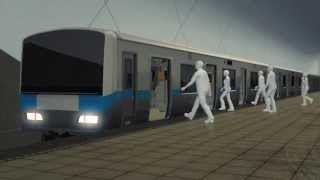 Subway crash and derailment in Moscow may become deadliest in history [upl. by Rabka233]