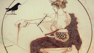 Ancient Greek Musical Scales on a Replica Ancient Greek Tortoise Shell Lyre [upl. by Tann272]