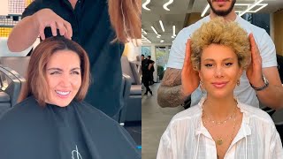 Top 15 Short Haircuts for Women  Before and After Hair Transformation [upl. by Eelrak]