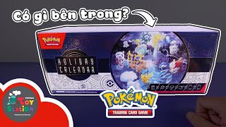 Kết năm 2023 với hộp Pokemon TCG Advent Calendar ToyStation 833 [upl. by Senilec]