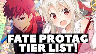 Fate Protagonist Tier List The True GOAT is Revealed [upl. by Atillertse]