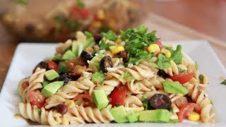 Taco Pasta Salad Recipe  Light amp Delicious [upl. by Halehs942]