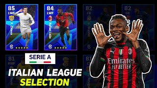 RAFAEL LEAO 99 DRIBBLING 😱 ITALIAN LEAGUE PACK OPENING 🔥 EFOOTBALL 2024 MOBILE [upl. by Alanson]