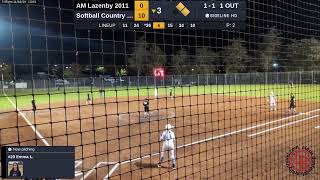 Athletics Mercado Lazenby 2011 vs Softball Country Vision 14U 20241116 [upl. by Misab444]