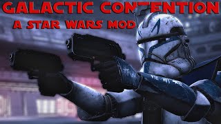 Galactic Contention Star Wars Mod  Official Trailer [upl. by Nnaitsirk]