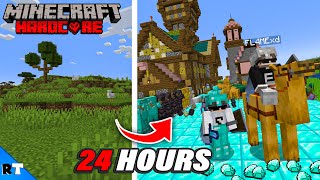 We Spent 24 Hours in 120 Minecraft Hardcore [upl. by Moss]