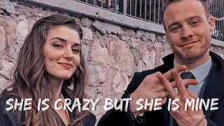 eda  serkan Shes Crazy But Shes Mine English subtitles HUMOR [upl. by Tizes328]