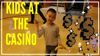 KIDS AT THE CASINO  BORGATA ATLANTIC CITY  FAMILY FUN VLOG [upl. by Weider]