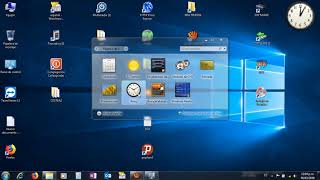 Como poner Reloj y Calendario Grandes en tu pantalla Windows 7 Pro [upl. by Gerladina]