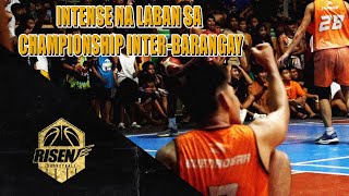 INTENSE NA LABAN SA JJ MARIANO CUP INTERBARANGAY CHAMPIONSHIP  CAY POMBO VS SAN VICENTE  OT [upl. by Lissi859]