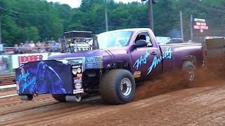 High Anxiety 6200 LB 4X4 Truck Pulling 2024 Compilation Best Paint EVER East Coast ProPulling [upl. by Ennalorac474]