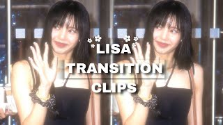 Lisa Transition Clips blackpinklisa [upl. by Newnorb]