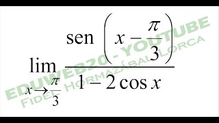 Matematica I Limites trigonometricos Video 19 [upl. by Ayian]