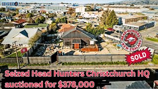 Head Hunters MC HQ in Christchurch now SOLD [upl. by Enaira]