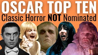 Top 10 Classic Horror Films That Shouldve Been OscarNominated [upl. by Allekim]