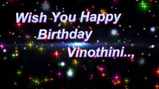 Vinothini Birthday Celebrate Video [upl. by Elyod491]