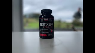 Force Factor TEST X180 Legend Testosterone Booster Review First Look [upl. by Gnilhsa]