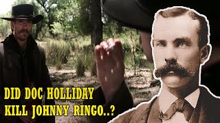 Did Doc Holliday KILL Johnny Ringo [upl. by Airuam996]