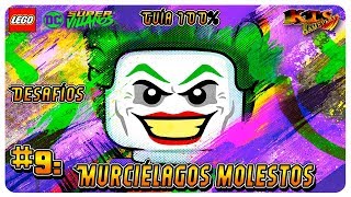 LEGO DC SÚPERVILLANOS  DESAFÍOS 9 MURCIÉLAGOS MOLESTOS GUÍA 100 [upl. by Deegan813]