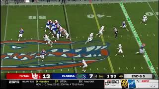 Anthony Richardson FREAKISH 45 yard td run for Gators TD [upl. by Ball]